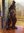 Handcarved BEAR Sculpture bear with child wooden 0,43 m Little Big Horn