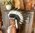 Indianer Kopfschmuck Federhaube Original Little Big Horn