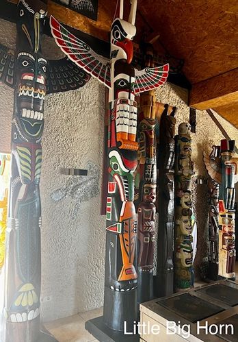 Totem Indian Shop Little Big Horn 4 Meter