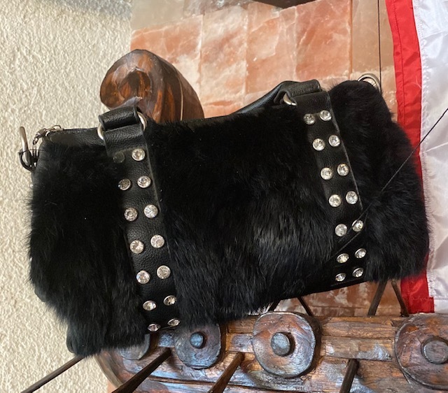 Designer handbag bag BULZEYE Little Big Horn Artificial leather NEW