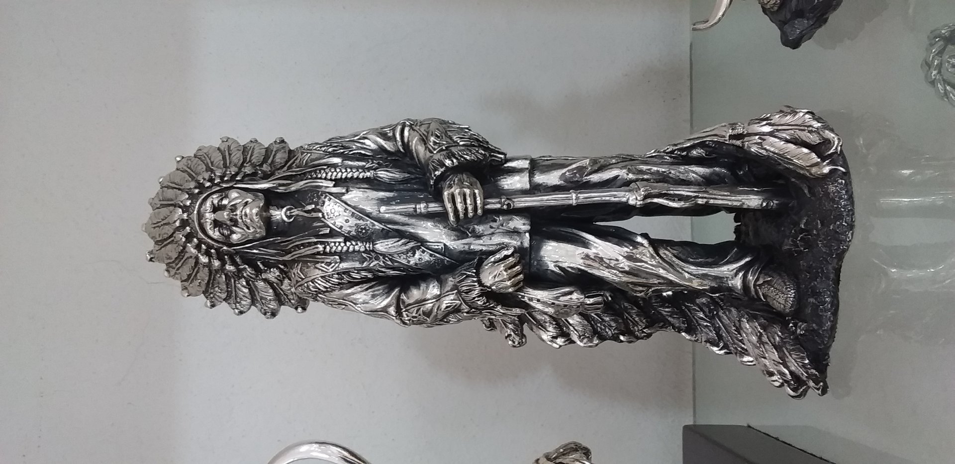 Beautiful silver statues from TAXCO, the silver city in Mexico
