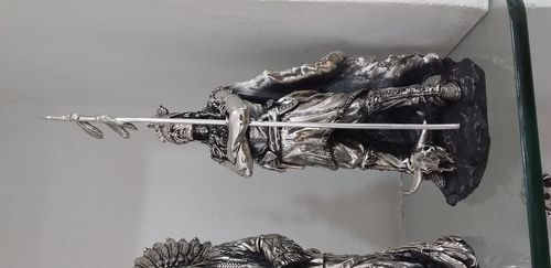 Beautiful silver statues from TAXCO, the silver city in Mexico