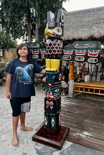 Totem Indian Shop Little Big Horn 2 Meter