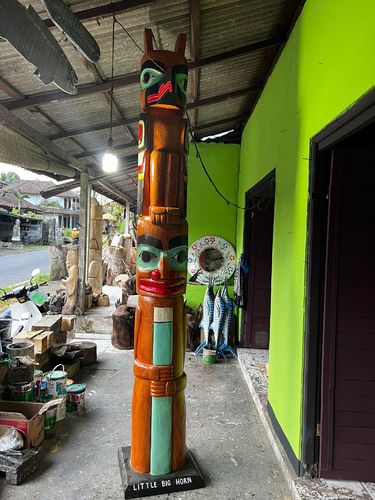Totem Pole Pillar COLLECTION Totem 3 meters Little Big Horn