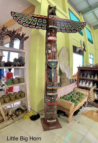 Totem Pole Pillar COLLECTION Totem 3 meters Little Big Horn available End of June 2022