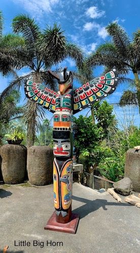 Totem Pole Pillar COLLECTION Totem 2,50 meters Little Big Horn available End of June 2022